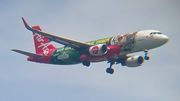 AirAsia Airbus A320-216 (9M-AQZ) at  Yogyakarta - International, Indonesia