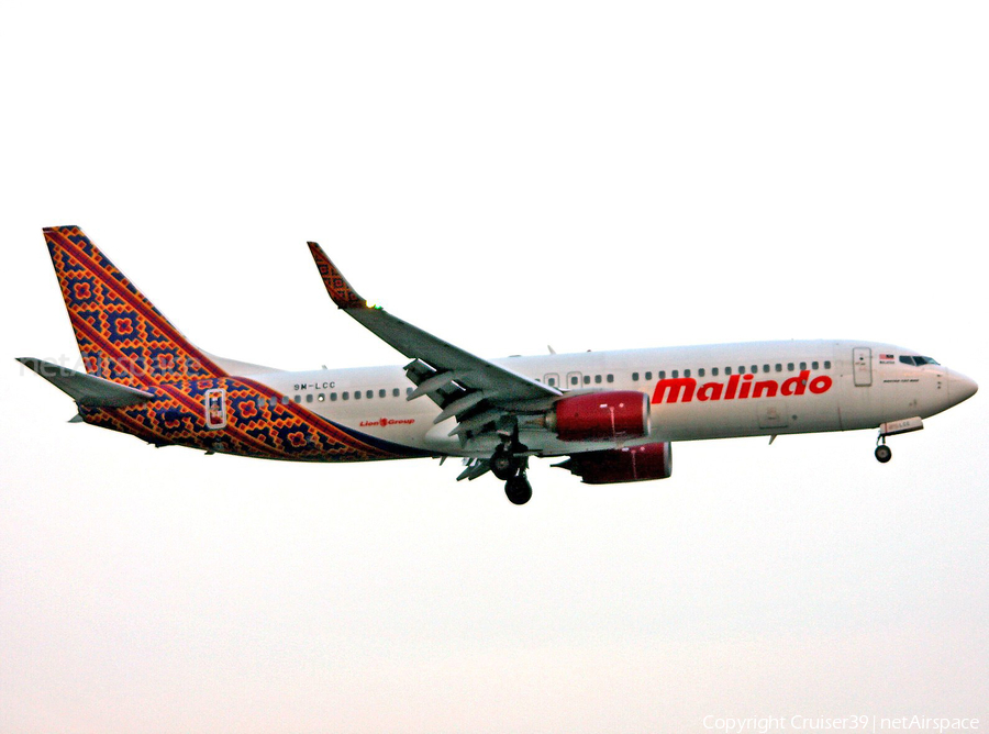Malindo Air Boeing 737-8GP (9M-LCC) | Photo 351502