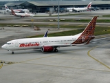 Malindo Air Boeing 737-8GP (9M-LCD) at  Kuala Lumpur - International, Malaysia