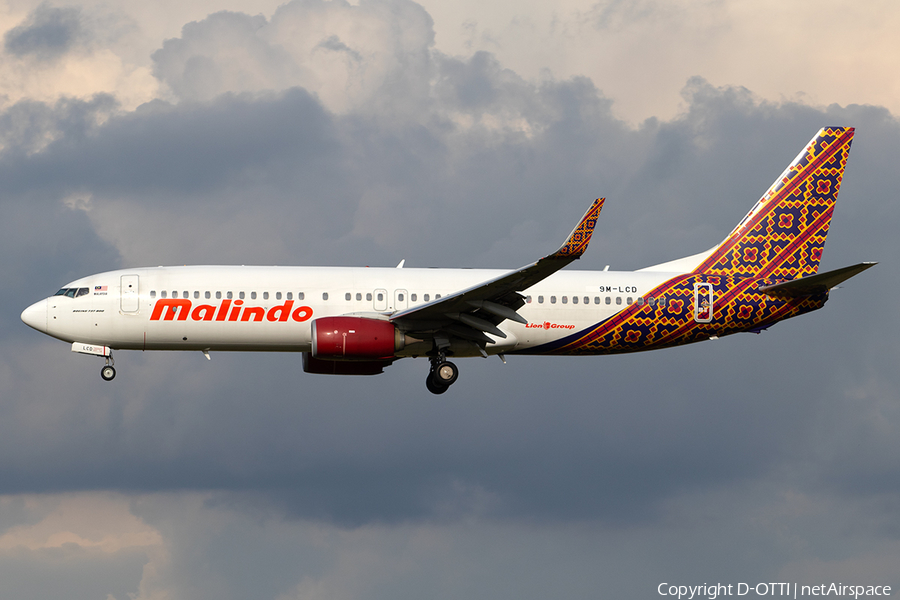 Malindo Air Boeing 737-8GP (9M-LCD) | Photo 283354