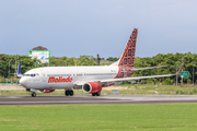 Malindo Air Boeing 737-8GP (9M-LCJ) at  Denpasar/Bali - Ngurah Rai International, Indonesia