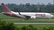 Malindo Air Boeing 737-8GP (9M-LCR) at  Medan - Kualanamu International, Indonesia