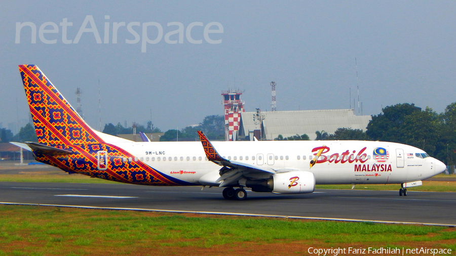 Batik Air Malaysia Boeing 737-8GP (9M-LNC) | Photo 364678
