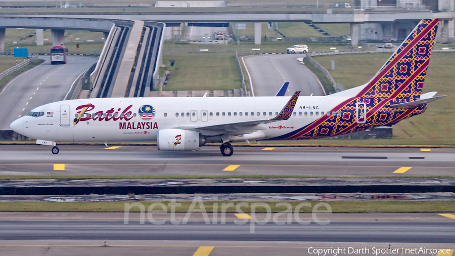 Batik Air Malaysia Boeing 737-8GP (9M-LNC) | Photo 312561
