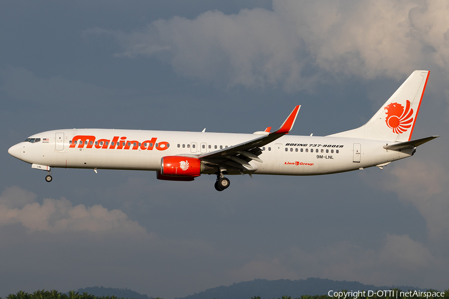 Malindo Air Boeing 737-9GP(ER) (9M-LNL) | Photo 283568