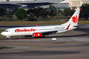 Malindo Air Boeing 737-8GP (9M-LNM) at  Bangkok - Don Mueang International, Thailand