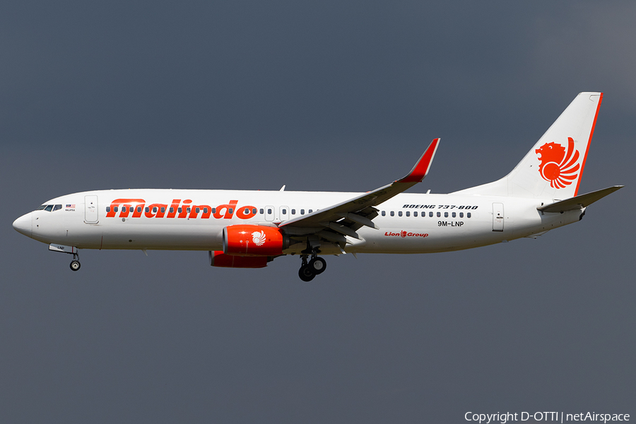 Malindo Air Boeing 737-8GP (9M-LNP) | Photo 284135