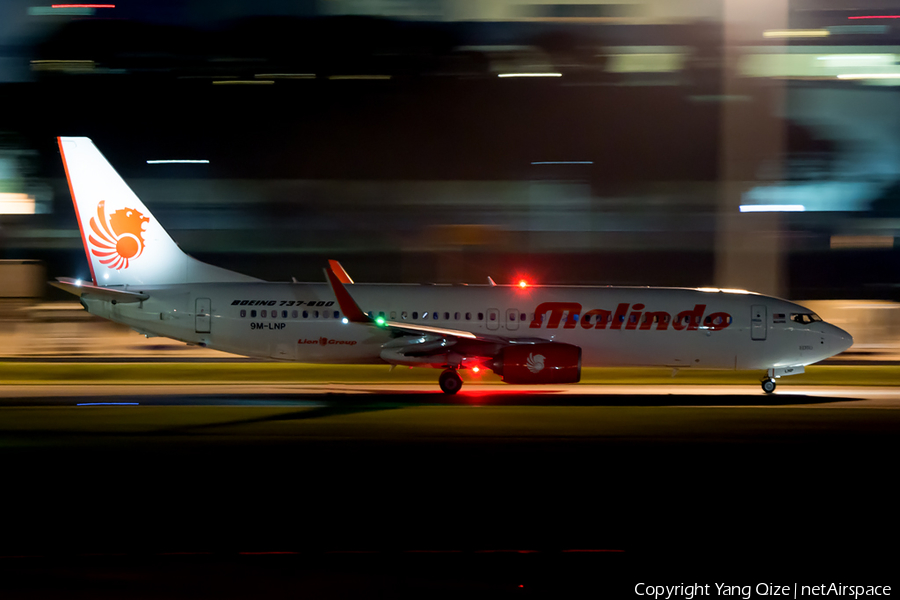 Malindo Air Boeing 737-8GP (9M-LNP) | Photo 186327
