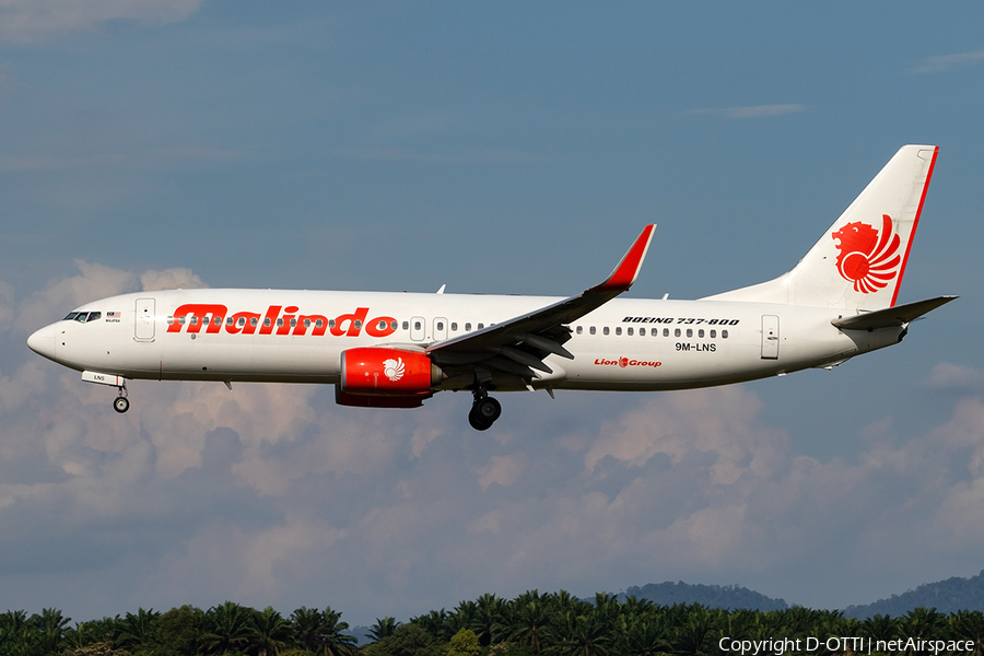 Malindo Air Boeing 737-8GP (9M-LNS) | Photo 284618