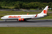 Malindo Air Boeing 737-8GP (9M-LNU) at  Phuket, Thailand