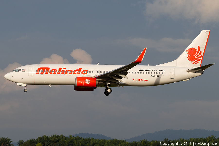 Malindo Air Boeing 737-8GP (9M-LNU) | Photo 283569