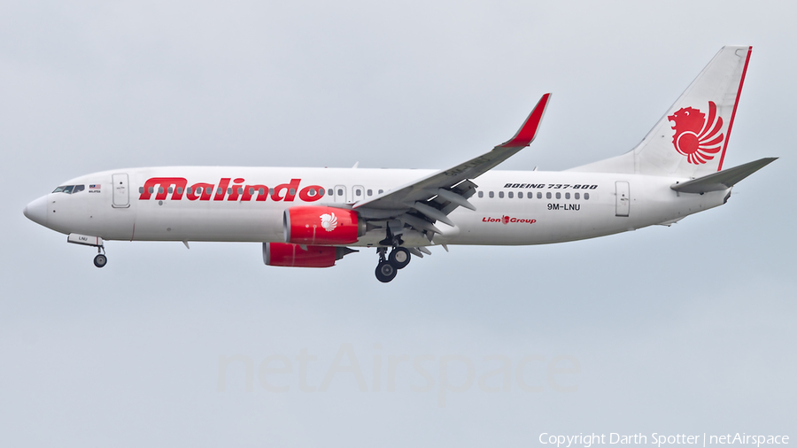 Malindo Air Boeing 737-8GP (9M-LNU) | Photo 308224