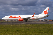 Malindo Air Boeing 737-8GP (9M-LNW) at  Auckland - International, New Zealand