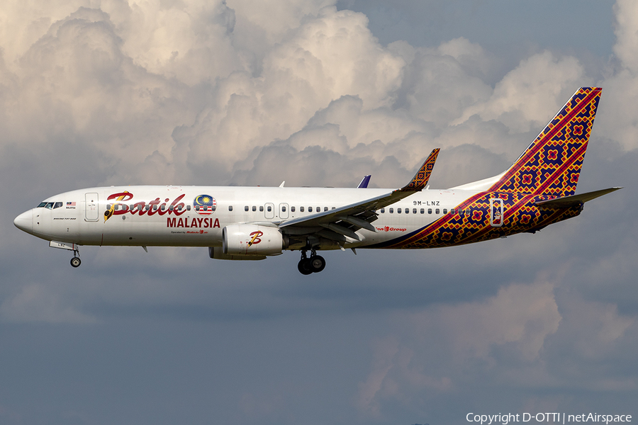 Batik Air Malaysia Boeing 737-8GP (9M-LNZ) | Photo 284606