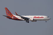 Malindo Air Boeing 737-8GP (9M-LNZ) at  Hong Kong - Chek Lap Kok International, Hong Kong