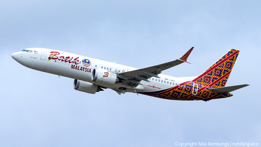Batik Air Malaysia Boeing 737-8 MAX (9M-LRG) | Photo 524778