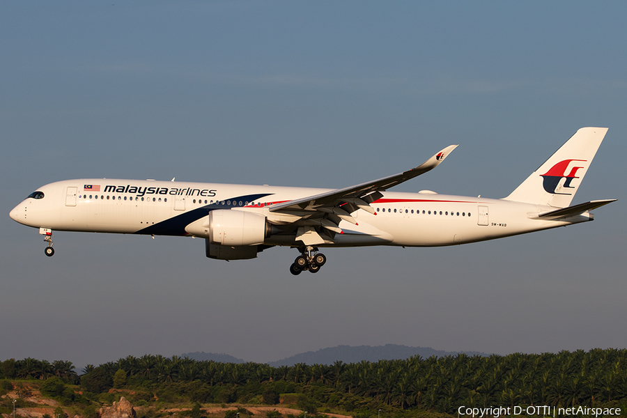 Malaysia Airlines Airbus A350-941 (9M-MAB) | Photo 284170