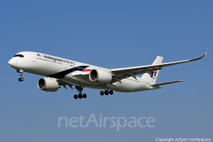 Malaysia Airlines Airbus A350-941 (9M-MAB) | Photo 311981