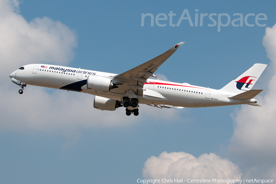 Malaysia Airlines Airbus A350-941 (9M-MAD) | Photo 253731