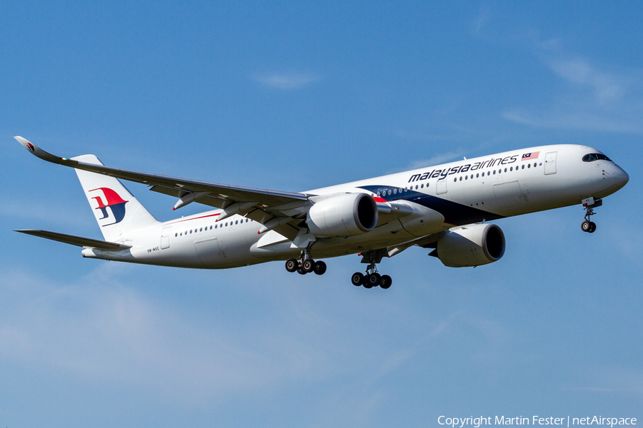 Malaysia Airlines Airbus A350-941 (9M-MAE) | Photo 346356