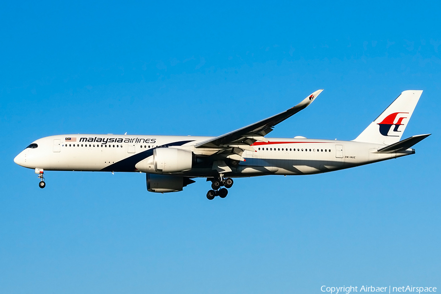 Malaysia Airlines Airbus A350-941 (9M-MAE) | Photo 368904