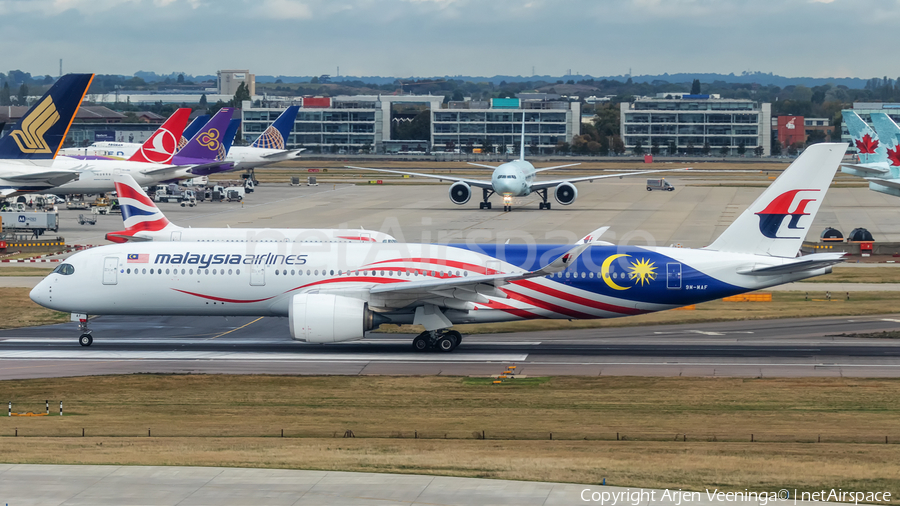 Malaysia Airlines Airbus A350-941 (9M-MAF) | Photo 482069