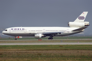 World Airways McDonnell Douglas DC-10-30 (9M-MAZ) at  Frankfurt am Main, Germany