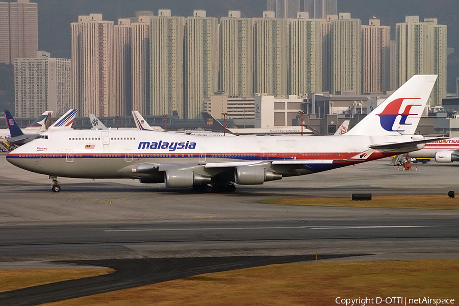 Malaysia Airlines Boeing 747-4H6(M) (9M-MHM) | Photo 167099
