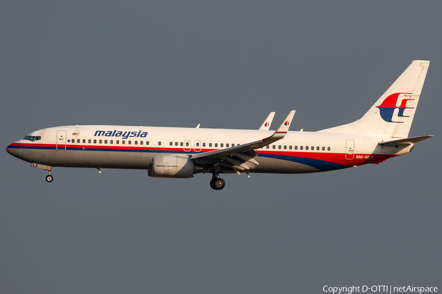 Malaysia Airlines Boeing 737-8FZ (9M-MLF) | Photo 285185