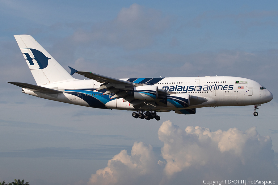 Malaysia Airlines Airbus A380-841 (9M-MNE) | Photo 284410