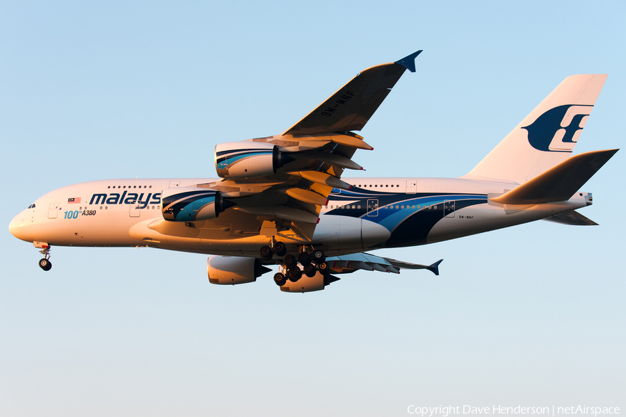 Malaysia Airlines Airbus A380-841 (9M-MNF) | Photo 28950
