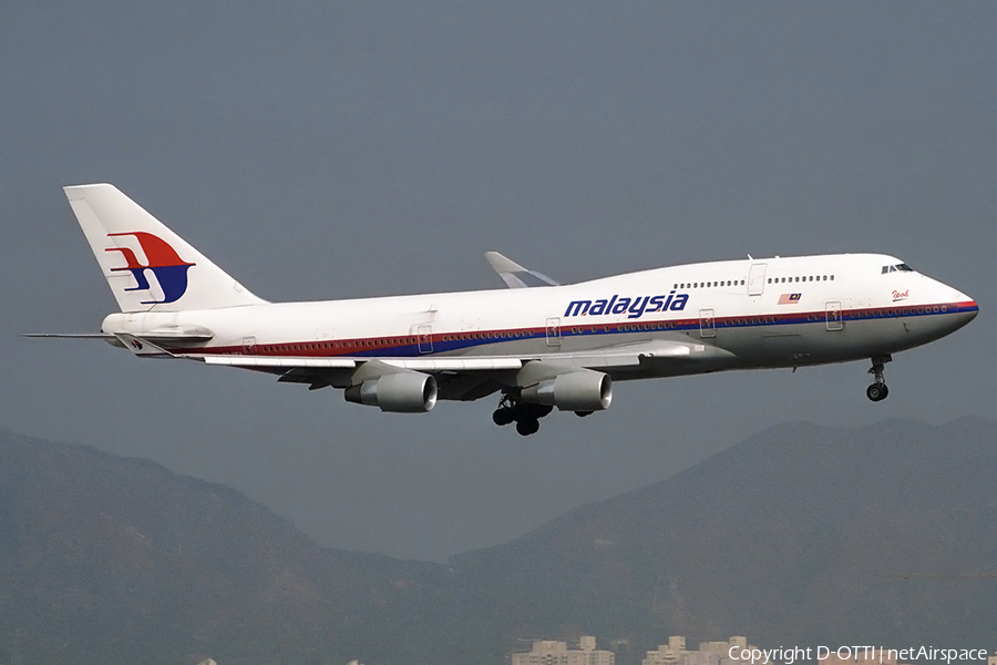 Malaysia Airlines Boeing 747-4H6 (9M-MPA) | Photo 173182