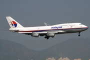 Malaysia Airlines Boeing 747-4H6 (9M-MPA) at  Hong Kong - Kai Tak International (closed), Hong Kong