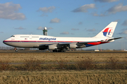Malaysia Airlines Boeing 747-4H6 (9M-MPI) at  Amsterdam - Schiphol, Netherlands