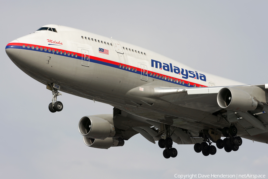 Malaysia Airlines Boeing 747-4H6 (9M-MPM) | Photo 19425