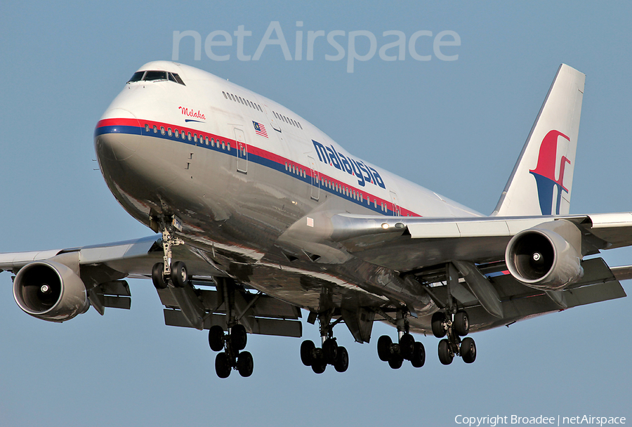 Malaysia Airlines Boeing 747-4H6 (9M-MPM) | Photo 4990