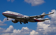 Malaysia Airlines Boeing 747-4H6 (9M-MPN) at  London - Heathrow, United Kingdom