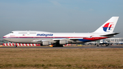 Malaysia Airlines Boeing 747-4H6 (9M-MPQ) at  London - Heathrow, United Kingdom