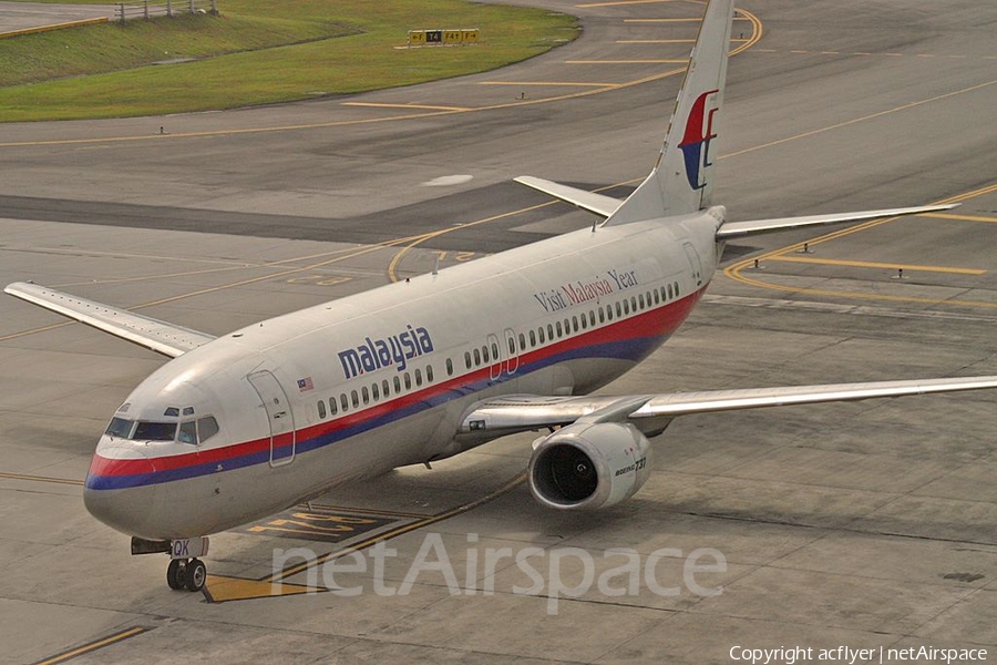 Malaysia Airlines Boeing 737-4H6 (9M-MQK) | Photo 381519