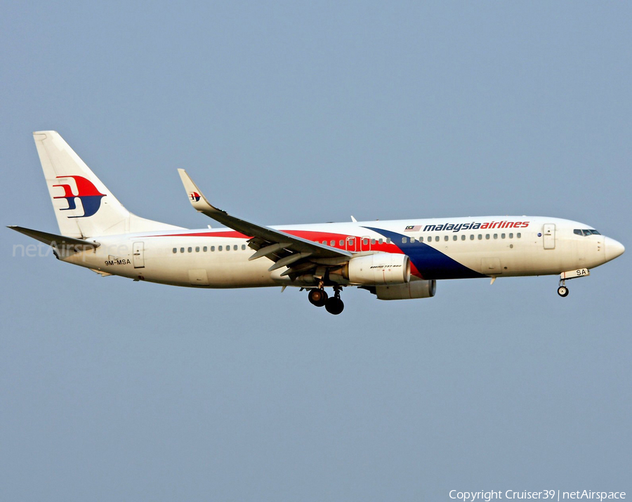 Malaysia Airlines Boeing 737-8H6 (9M-MSA) | Photo 346002