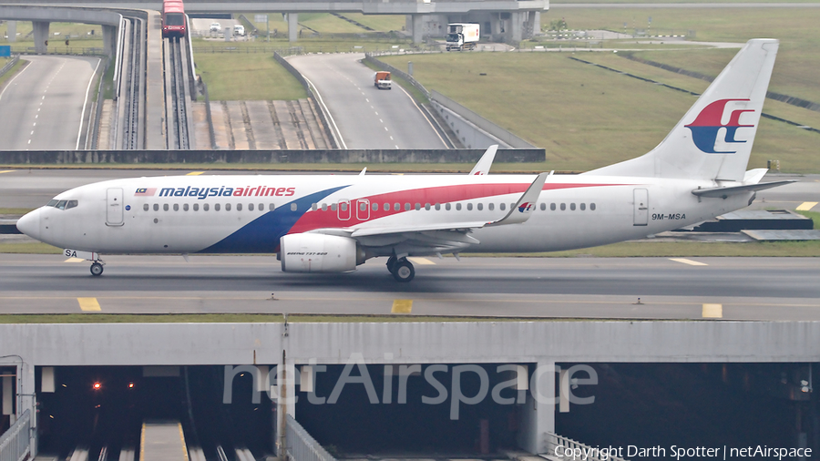 Malaysia Airlines Boeing 737-8H6 (9M-MSA) | Photo 312805