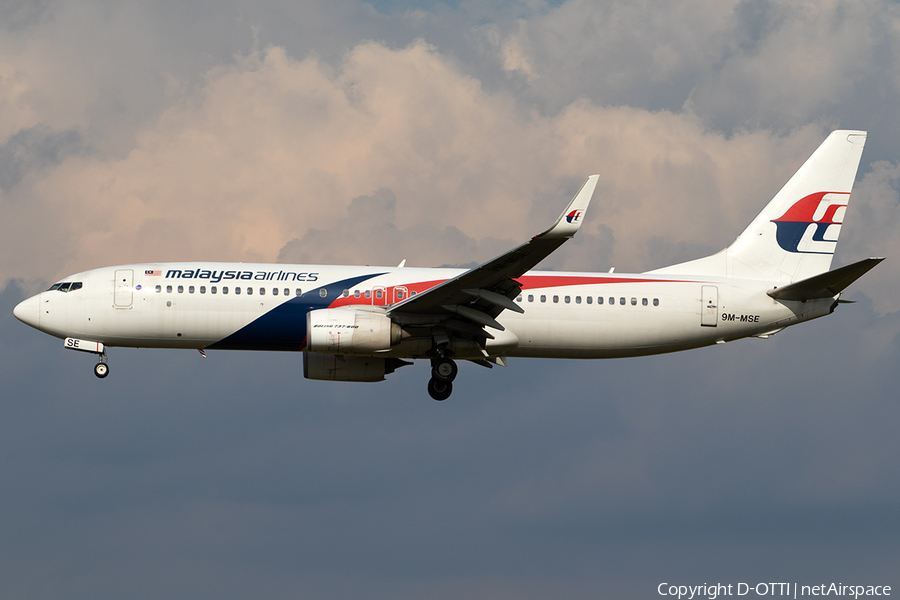 Malaysia Airlines Boeing 737-8H6 (9M-MSE) | Photo 283107