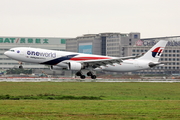 Malaysia Airlines Airbus A330-323 (9M-MTO) at  Taipei - Taoyuan, Taiwan