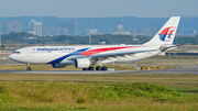 Malaysia Airlines Airbus A330-223 (9M-MTU) at  Taipei - Taoyuan, Taiwan