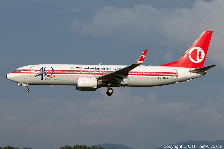 Malaysia Airlines Boeing 737-8H6 (9M-MXA) | Photo 283566