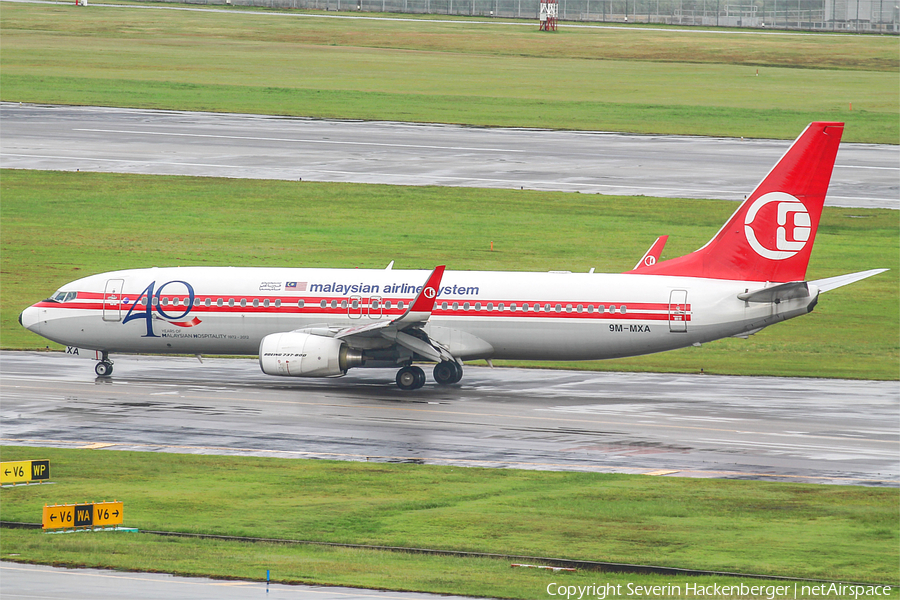 Malaysia Airlines Boeing 737-8H6 (9M-MXA) | Photo 170208