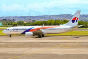 Malaysia Airlines Boeing 737-8H6 (9M-MXC) at  Denpasar/Bali - Ngurah Rai International, Indonesia