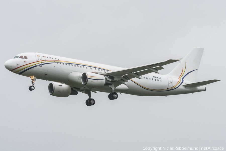 Malaysian Government Airbus A320-214(CJ) Prestige (9M-NAB) | Photo 260496
