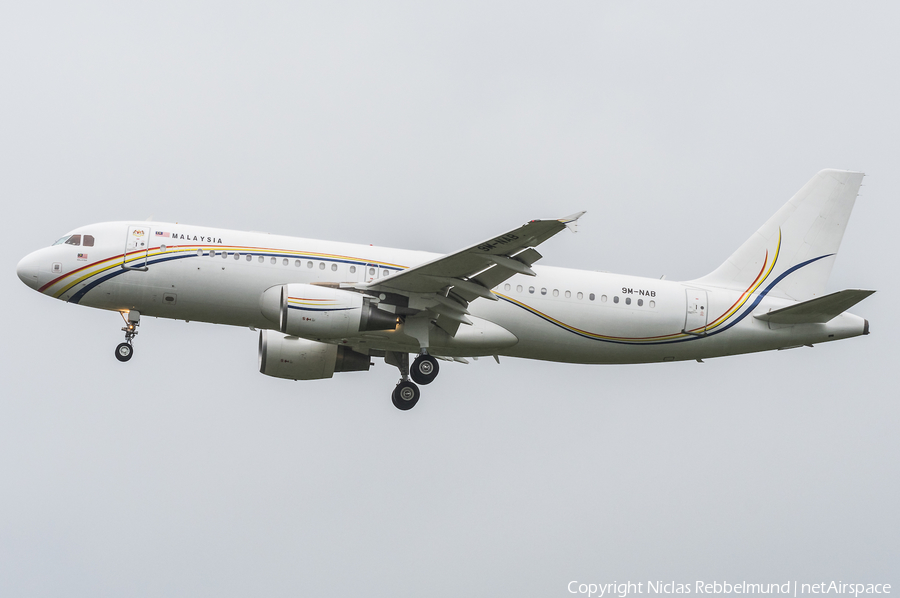 Malaysian Government Airbus A320-214(CJ) Prestige (9M-NAB) | Photo 260497