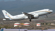 Malaysian Government Airbus A320-214(CJ) Prestige (9M-NAB) at  Tenerife Sur - Reina Sofia, Spain